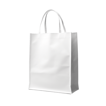 White Tote Bag Mockup Blank Shopping Bag Design Template, png