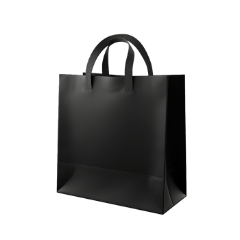 Black Tote Bag Mockup Stylish Design Shopping Accessory, png