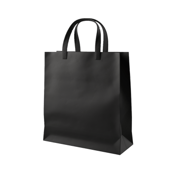 Black Tote Bag Mockup Elegant Design Shopping Bag png
