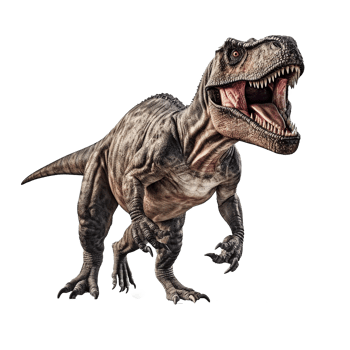 Tyrannosaurus Rex Dinosaur Roaring Prehistoric Predator Jurassic Era Monster, png