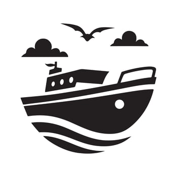 Professional Lifeboat Silhouette Vectors for Designers