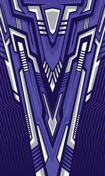 Abstract futuristic geometric lines modern background for sublimation jersey vector