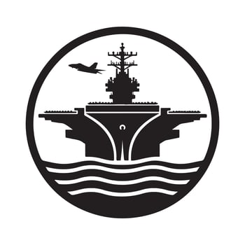 Aircraft Carrier Silhouette Vectors Designs for Custom Branding