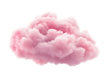 Dreamy Pink Cloud Soft Texture png