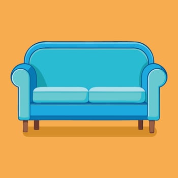 luxury sofa graphics for home decor ideas vector