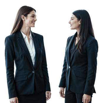Two Businesswomen Meeting png