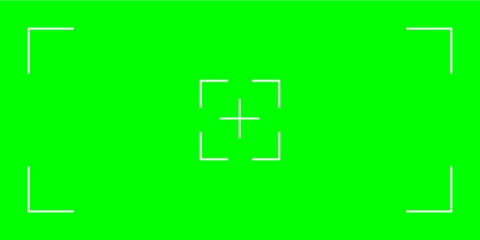 Green screen backdrop with tracking markers. Used for chromakeying and VFX integration in movies. High-quality illustration for professional production. vector