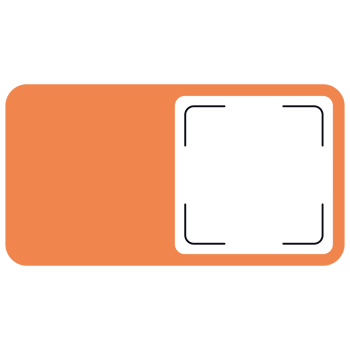 Qr code scanner orange color png