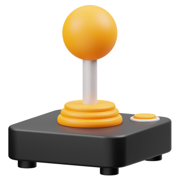 Joystick 3D icon Illustration png