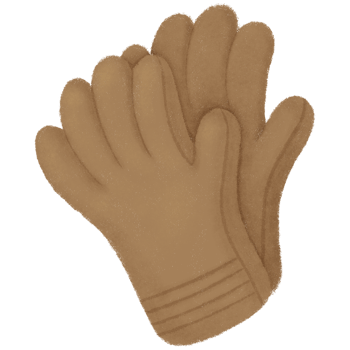 Pair of gloves png
