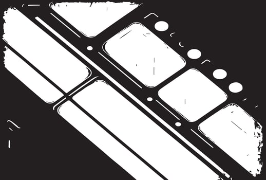 A grunge textured wallpaper. Acombination of retro and futuristic aesthetics. vector