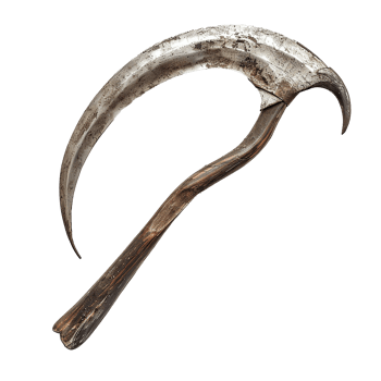 Ancient Scythe Rustic Farm Tool History Artifact png