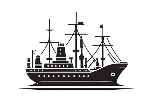 Affordable Research Vessel Silhouette Vectors Illustrations Online