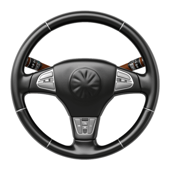 Modern Car Steering Wheel Design Luxury Vehicle Controls png