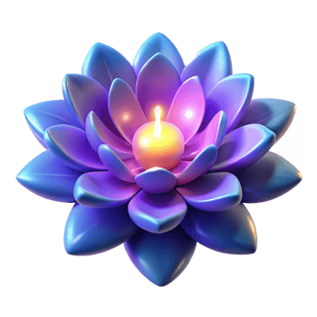 Lotus Candle Serenity Light png
