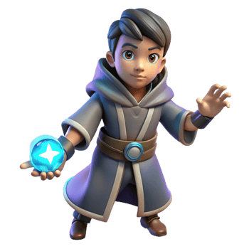 Young Wizard Magic Orb Spells png