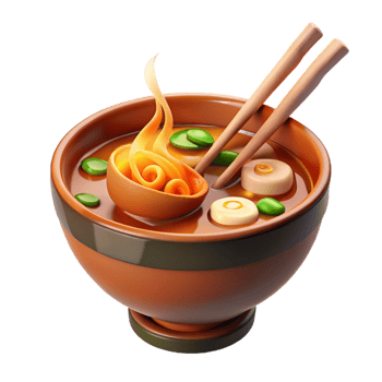 Steaming Hot Bowl of Soup png