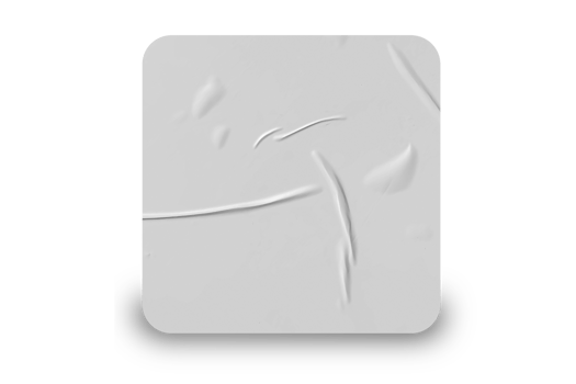 Crumpled Glued Paper for Realistic Sticker Effects png