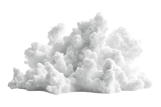 Dramatic Cumulus White Cloud Formation png