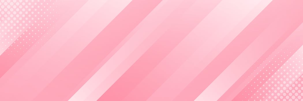 Pink abstract dynamic banner background with halftone. Diagonal smooth stripes. Modern template banner background for beauty products, sales, ads, events, web, and pages vector