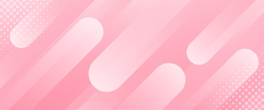 Abstract pink dynamic background with halftone. Modern geometric wallpaper. Template banner vector