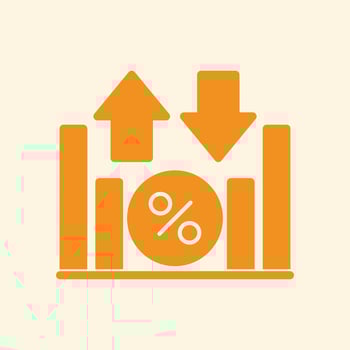 Floating Interest trendy creative handsome abstract illustration colorful useful design vector