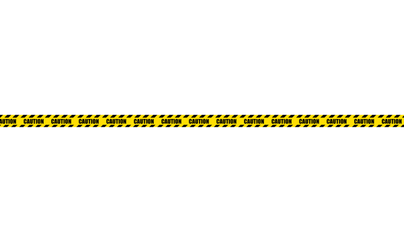 Crime scene tape. Police line do not cross. Barricade Tape png