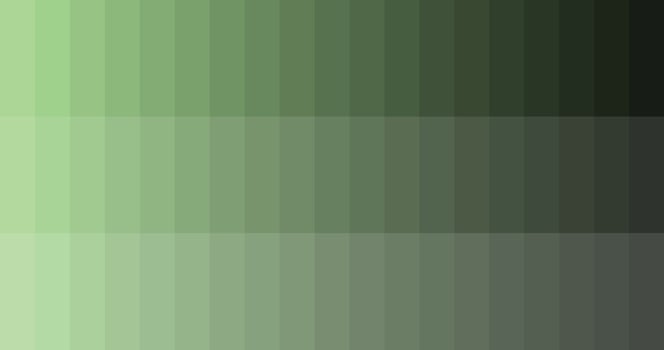 Desaturated Greens Palette vector