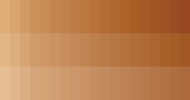 Desaturated Oranges Palette vector