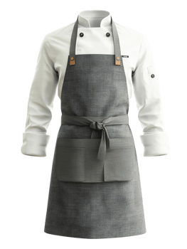 Chefs Jacket and Apron Professional Culinary Outfit png