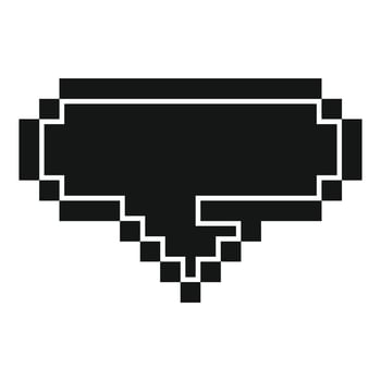 Pixelated sunglasses pointing downward creating a cool vibe vector