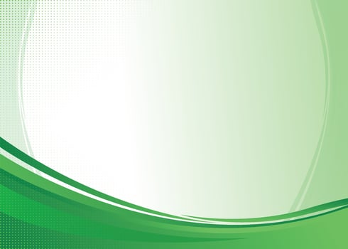 Green background elements for stage banner design vector