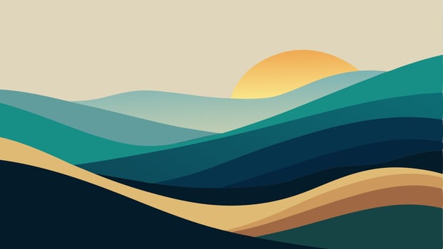 Stylish and Elegant Desaturated Muted Abstract Design for Artistic Presentations vector