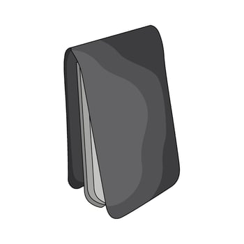 illustration of Police Notebook vector