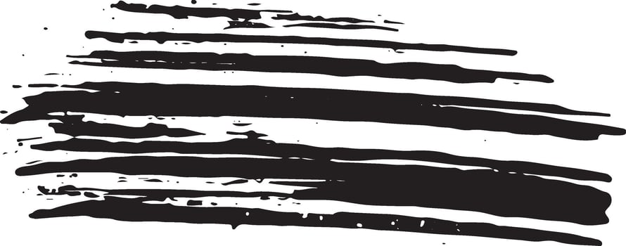 chaotic different strokes from chaotic lines composed of one stroke, for a variety of designs vector