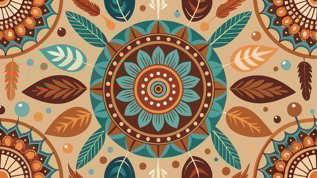Abstract Seamless Pattern Design Fashion and Textile Projects vector