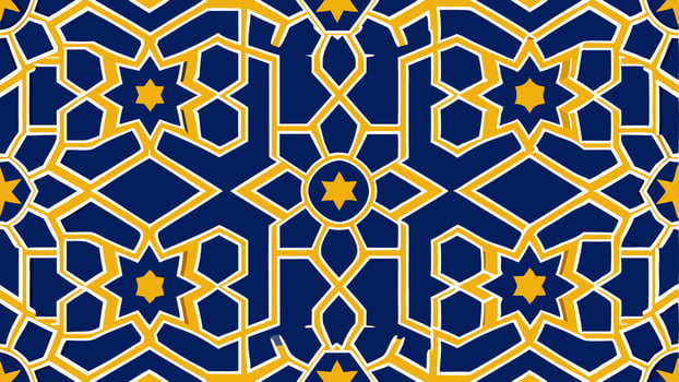Stylish textile pattern illustration perfect for fabric and decorative design. vector