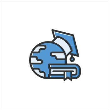 Education icon illustration vector