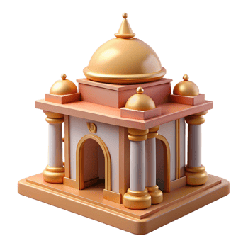 Traditional temple architecture design png