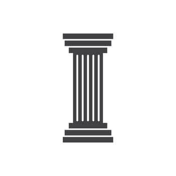 striped pattern pillar vector