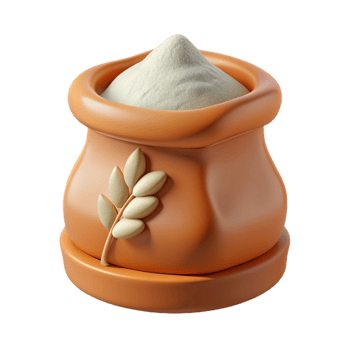 Bag of Flour for Baking Ingredients png