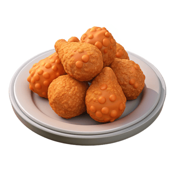 Crispy Fried Chicken with Golden Crust png