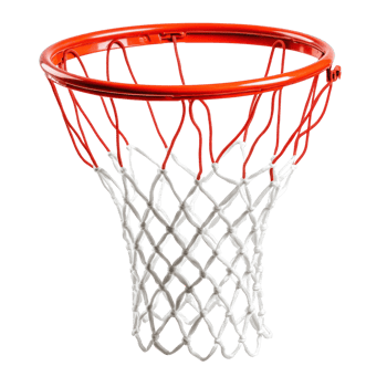Basketball Hoop Outdoor Court on transparent background. png