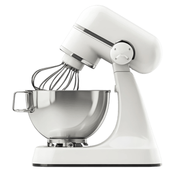 Electric Mixer White Background on transparent background. png
