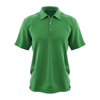 HighQuality Green Polo Shirt Mockup for Branding and Design png