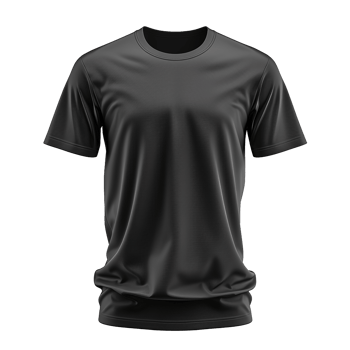 HighQuality Black ShortSleeve TShirt Mockup for Apparel Design and Branding png