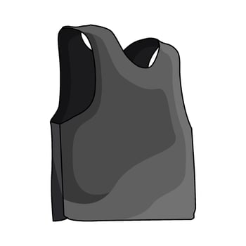 illustration of Bulletproof Vests vector