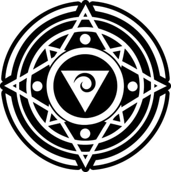 Soul transfer symbol icon in solid style vector
