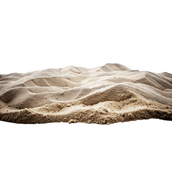 Textured Landscape of Undulating Sand Dunes, a CloseUp View png