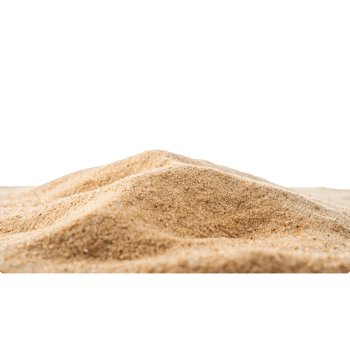 A Textured Mound of Light Brown Sand Against a Bright Background png